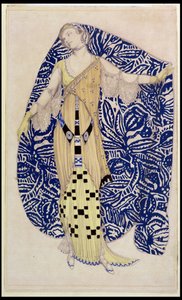 Vestido moderno, Dione, 1910 de Leon Bakst